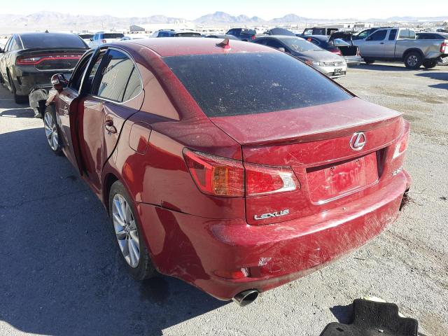 Photo 3 from auction – 2010 LEXUS IS 250 with VIN JTHBF5C2XA5110901