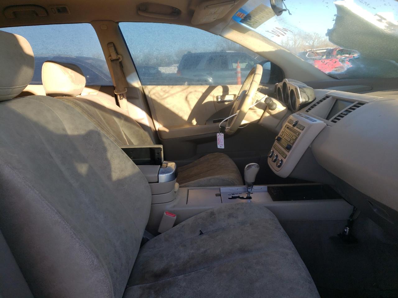 Photo 5 from auction – 2007 NISSAN MURANO SL with VIN JN8AZ08W57W653261
