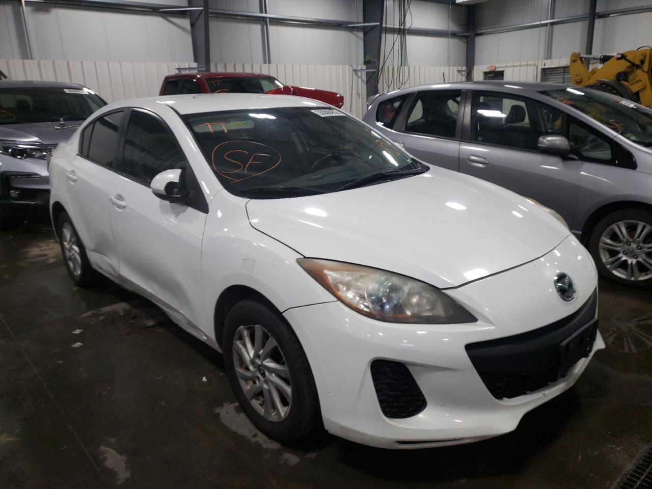 MAZDA 3 I 2013 with VIN JM1BL1V80D1704431 - Photo from auction
