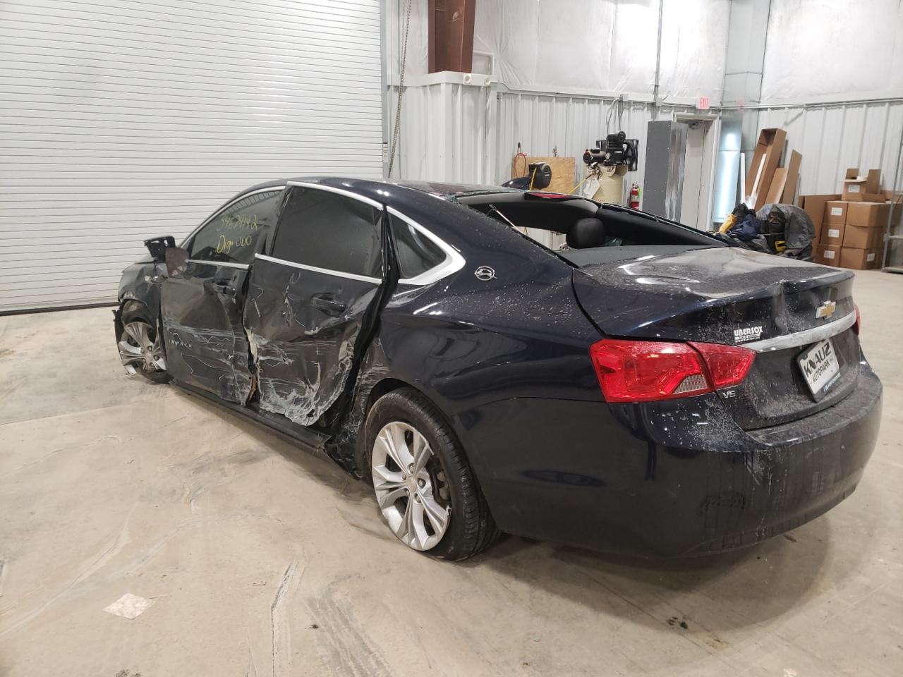 Photo 3 from auction – 2015 CHEVROLET IMPALA LT with VIN 2G1125S37F9182144