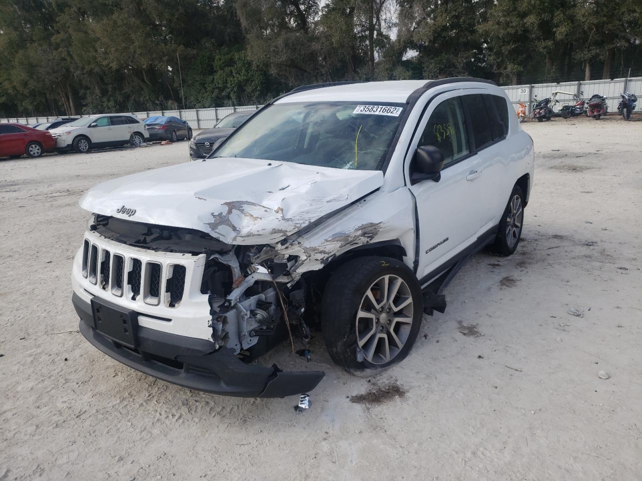 Photo 2 from auction – 2017 JEEP COMPASS SP with VIN 1C4NJCBA3HD157150