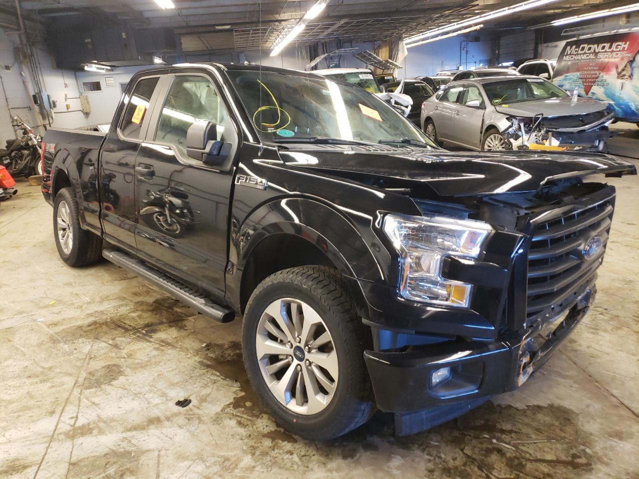 FORD F150 SUPER 2017 with VIN 1FTEX1CF7HFB31149 - Photo from auction