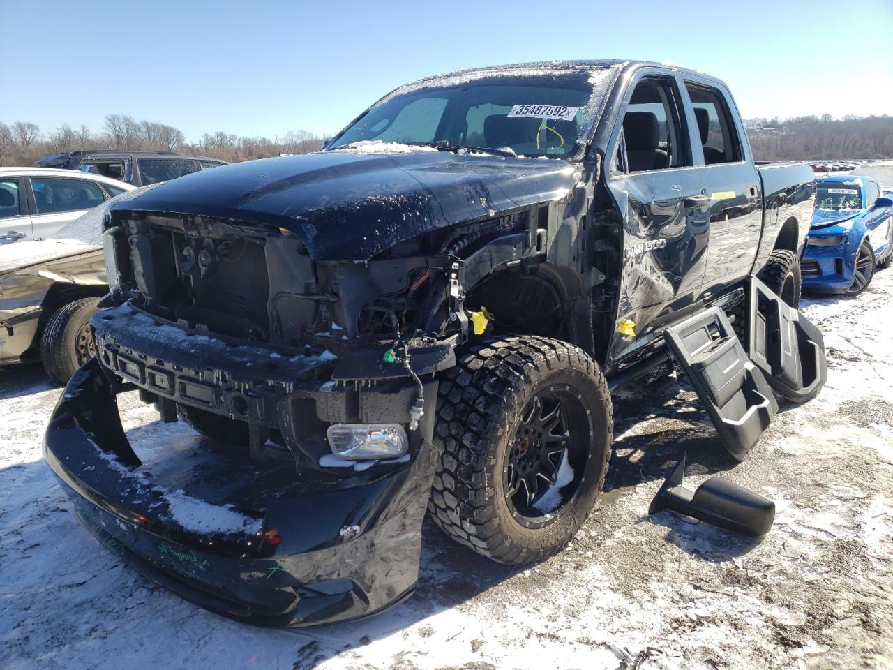 Photo 2 from auction – 2012 DODGE RAM 1500 S with VIN 1C6RD7KT8CS171879