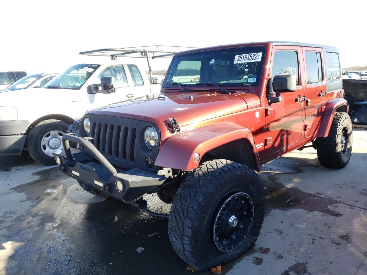 Photo 2 from auction – 2007 JEEP WRANGLER S with VIN 1J4GA59137L105669