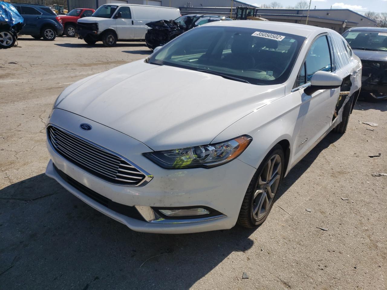Photo 2 from auction – 2017 FORD FUSION SE with VIN 3FA6P0LU2HR222643