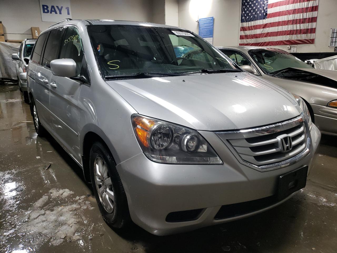 HONDA ODYSSEY EX 2010 with VIN 5FNRL3H73AB111680 - Photo from auction