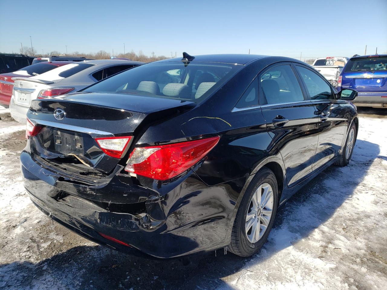 Photo 4 from auction – 2011 HYUNDAI SONATA GLS with VIN 5NPEB4AC0BH214850