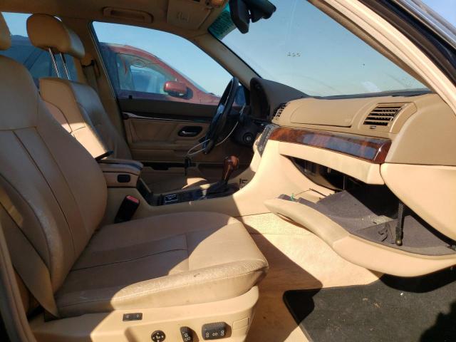 Photo 5 from auction – 2001 BMW 740 IL with VIN WBAGH83471DP24490