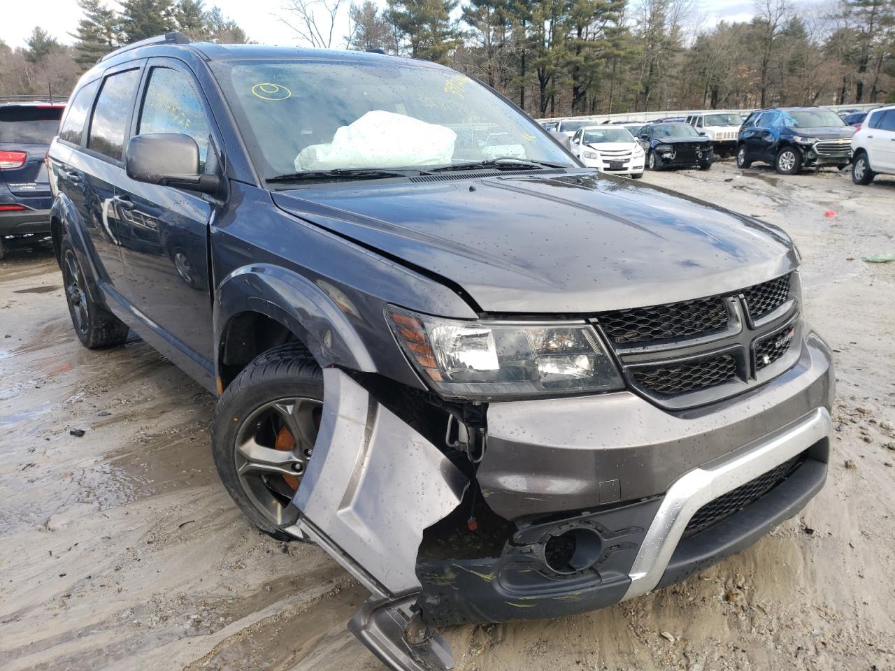 DODGE JOURNEY CR 2015 with VIN 3C4PDCGB7FT597669 - Photo from auction