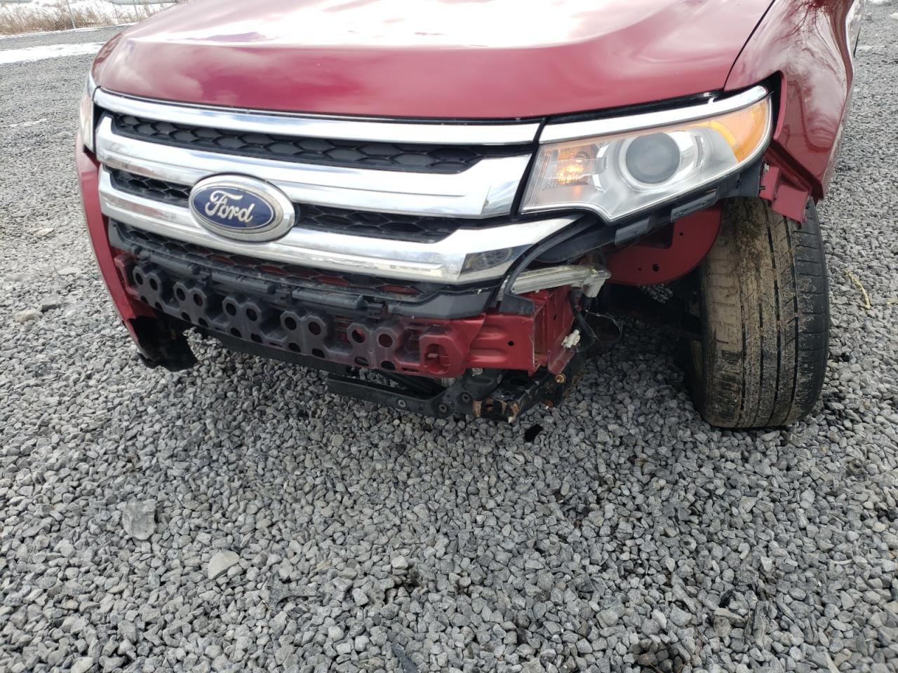 Photo 9 from auction – 2014 FORD EDGE SEL with VIN 2FMDK3JCXEBB61964