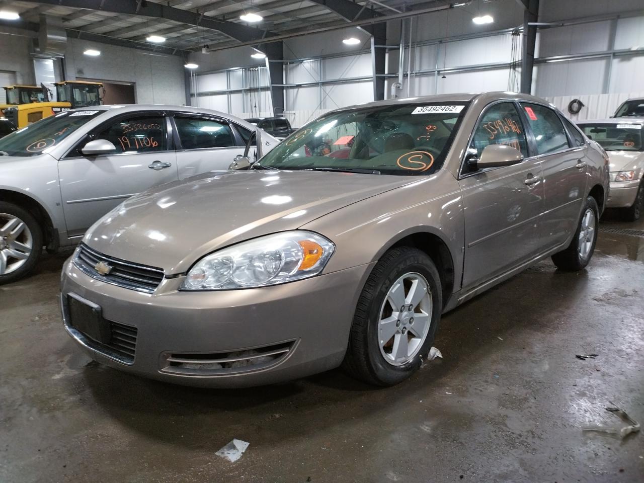 Photo 2 from auction – 2007 CHEVROLET IMPALA LT with VIN 2G1WT58N379310103