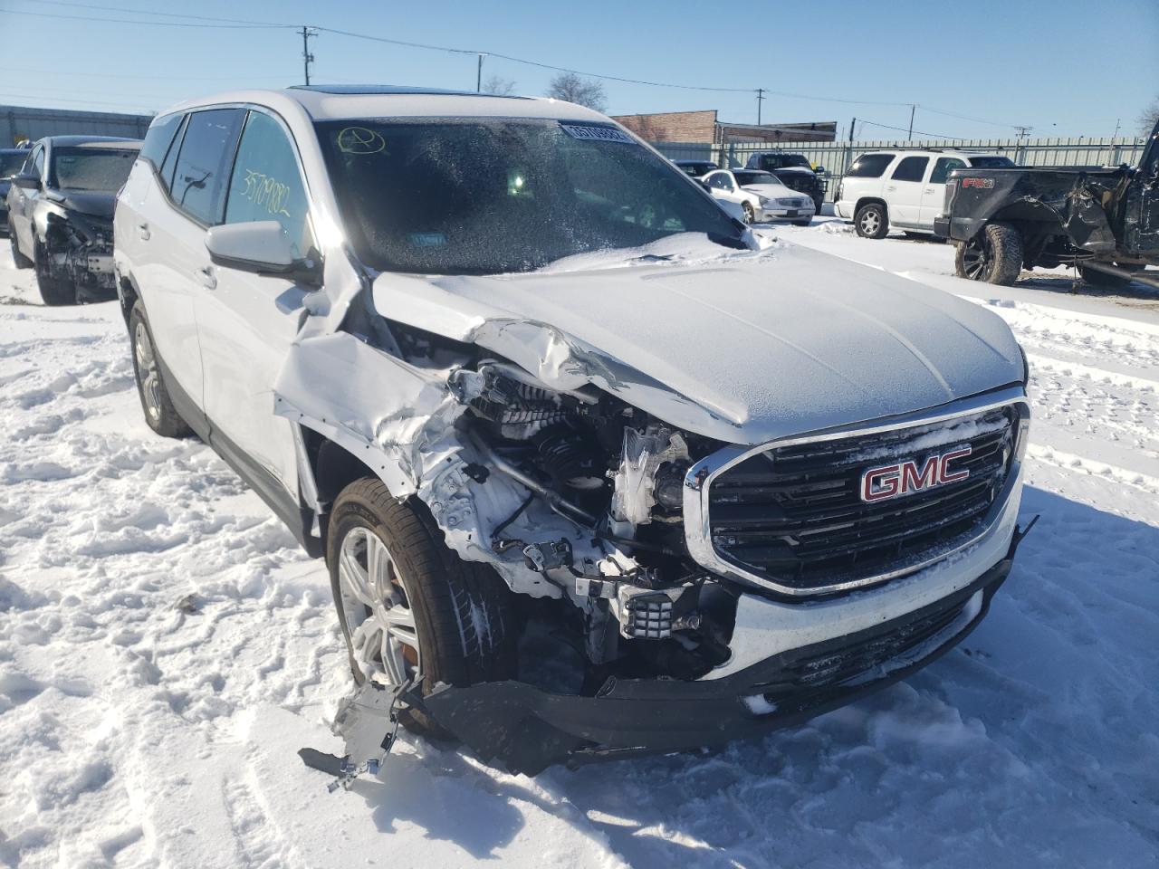Photo 1 from auction – 2018 GMC TERRAIN SL with VIN 3GKALMEV2JL301014