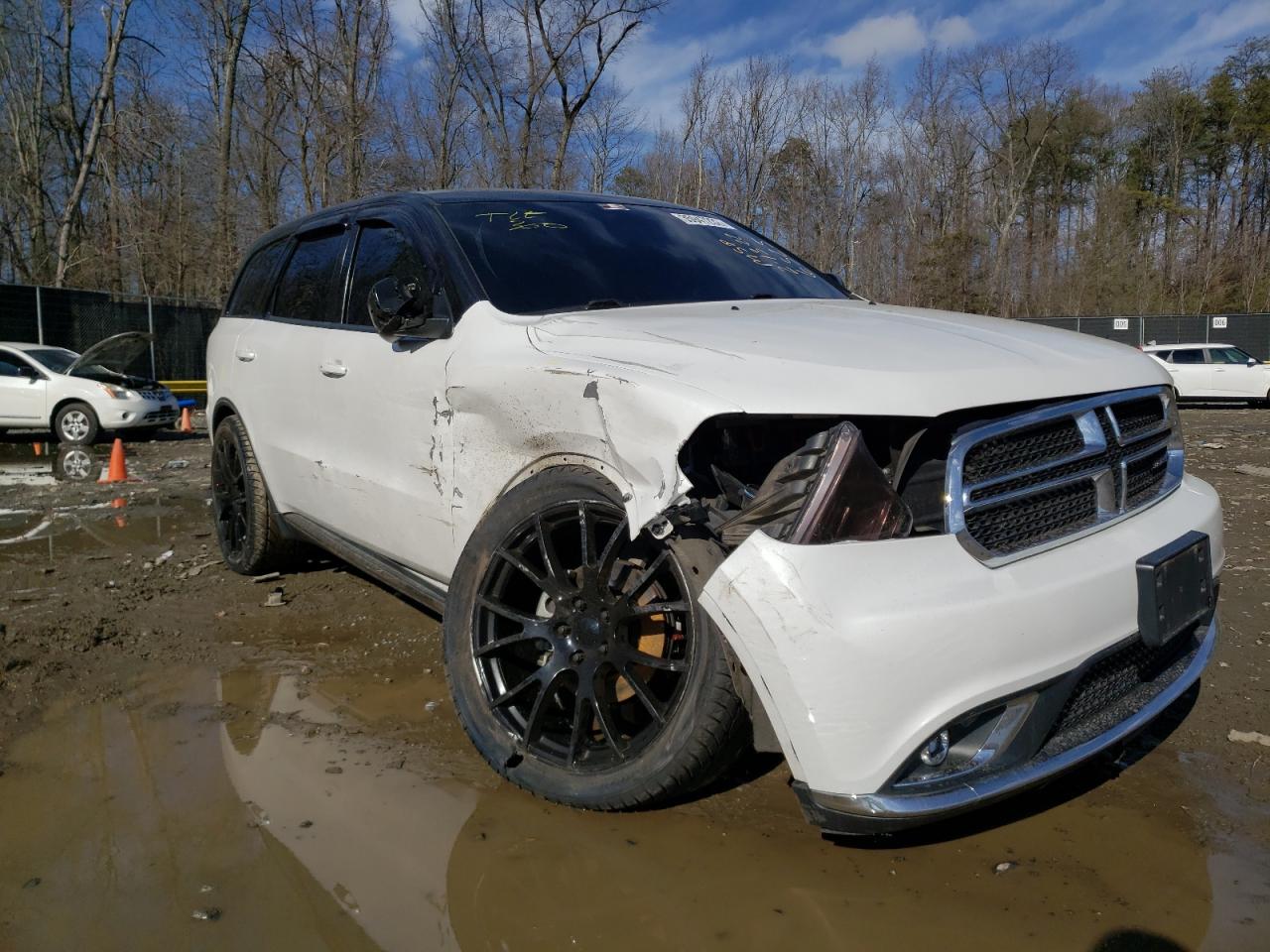 DODGE DURANGO SX 2018 con VIN 1C4RDJAG5JC386525 - Foto de la subasta