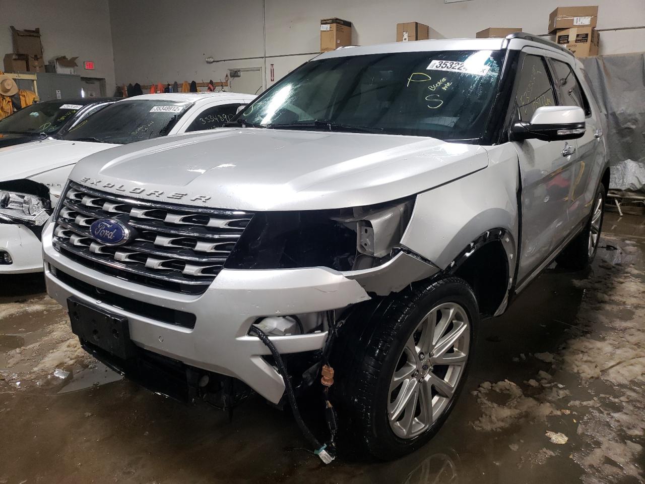 Photo 2 from auction – 2016 FORD EXPLORER L with VIN 1FM5K7F84GGB64550