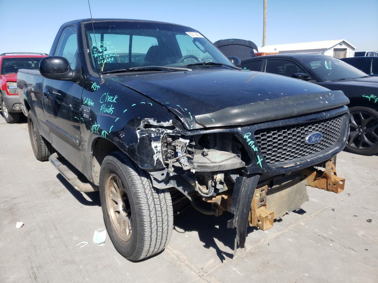 FORD F150 2002 with VIN 1FTRF17W52NB77221 - Photo from auction
