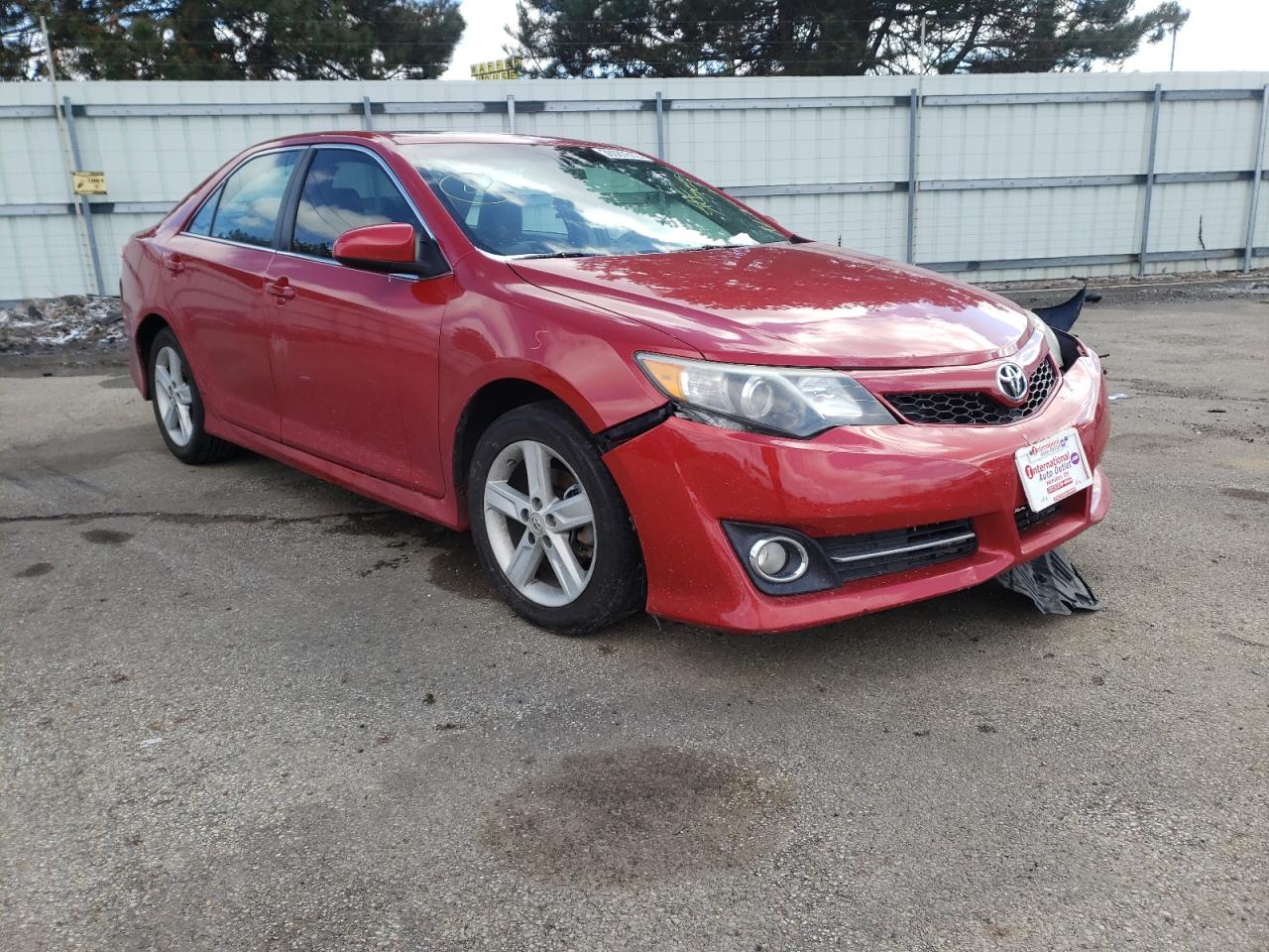 Photo 1 from auction – 2012 TOYOTA CAMRY BASE with VIN 4T1BF1FK0CU578811