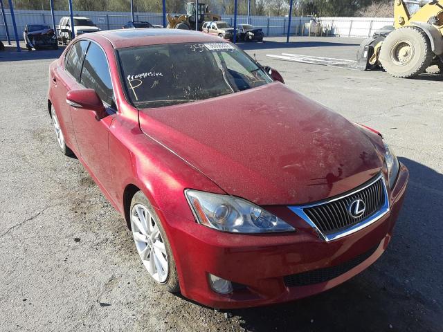 LEXUS IS 250 2010 with VIN JTHBF5C2XA5110901 - Photo from auction