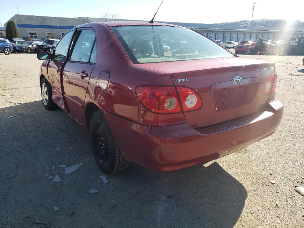 Photo 3 from auction – 2007 TOYOTA COROLLA CE with VIN JTDBR32E070106306