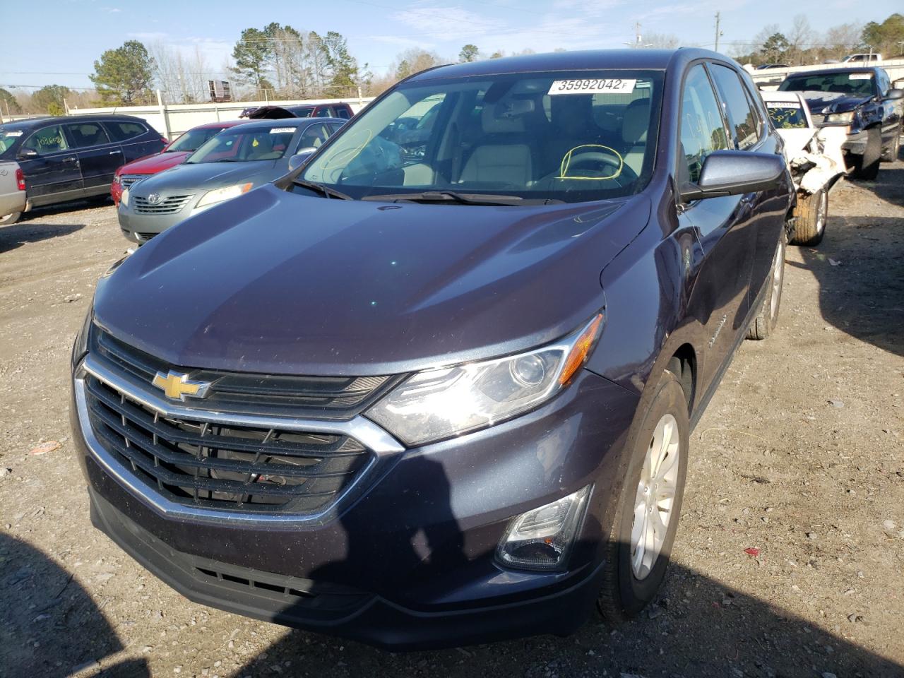 Photo 2 from auction – 2018 CHEVROLET EQUINOX LT with VIN 3GNAXJEV5JL357826