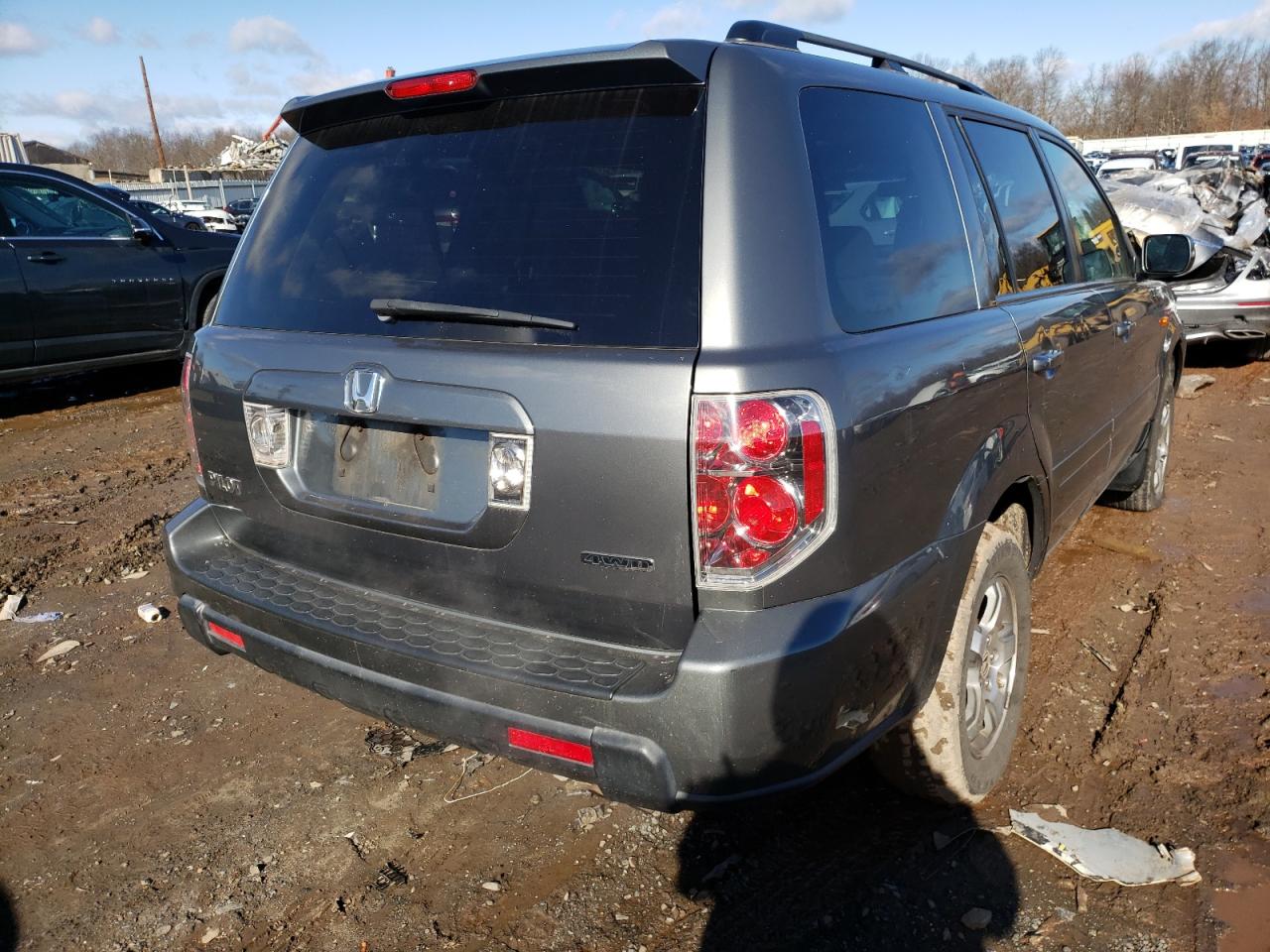 Photo 4 from auction – 2008 HONDA PILOT SE with VIN 5FNYF18358B012809