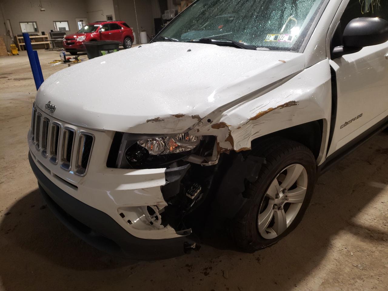 Photo 9 from auction – 2014 JEEP COMPASS SP with VIN 1C4NJDBB3ED828343