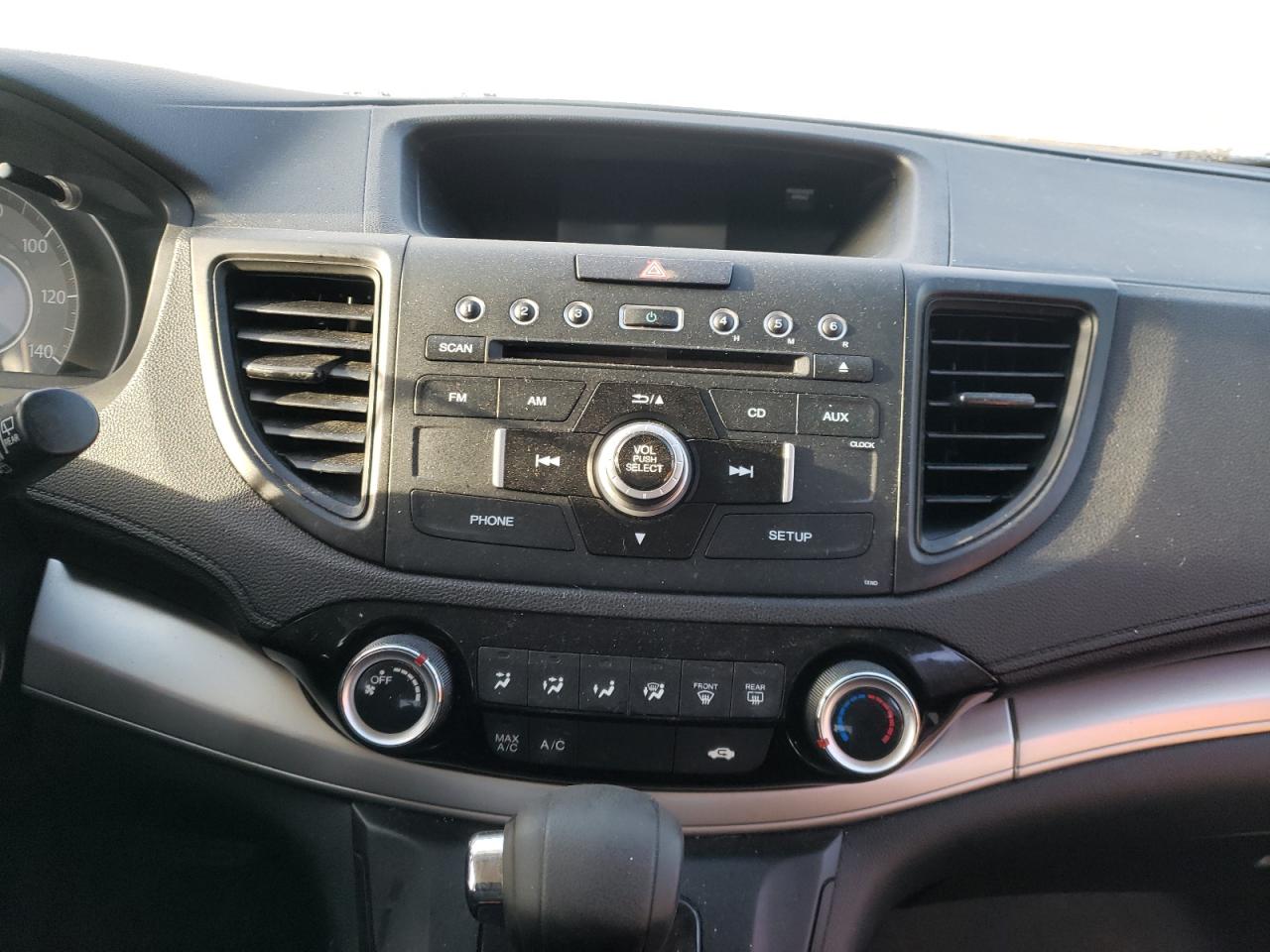 Photo 9 from auction – 2016 HONDA CR-V LX with VIN 2HKRM3H34GH506200