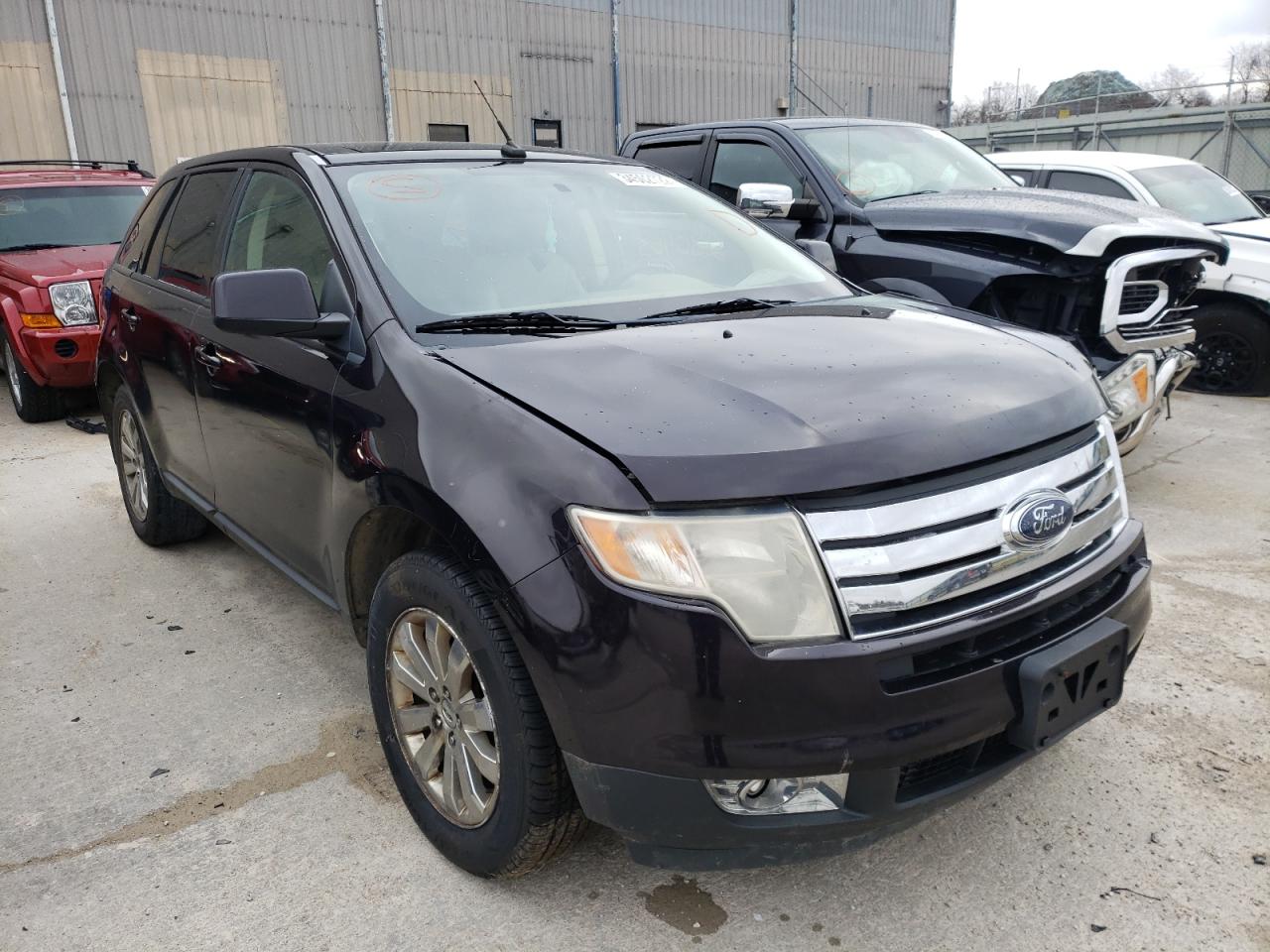 FORD EDGE SEL 2007 with VIN 2FMDK38C17BA82384 - Photo from auction