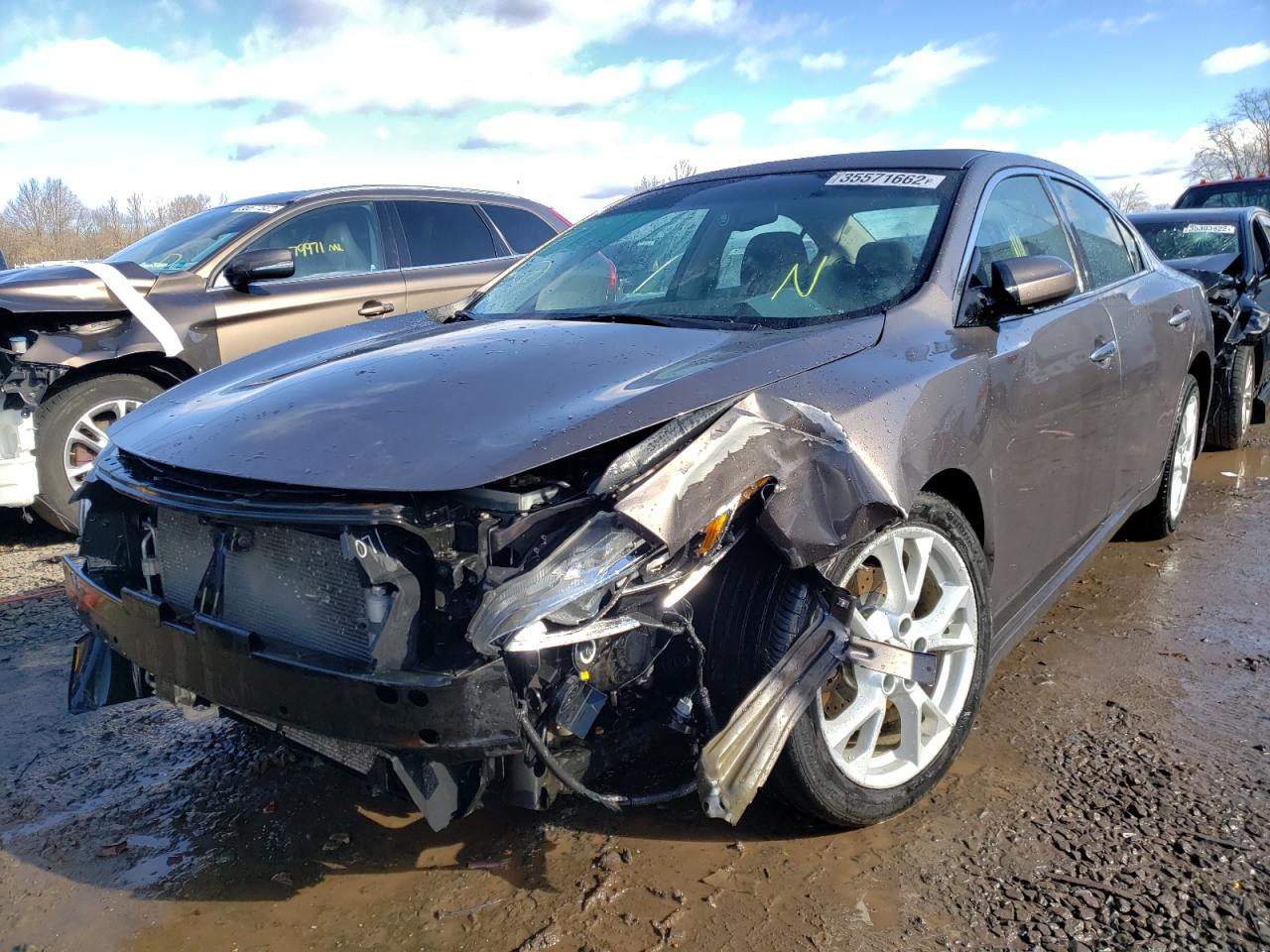 Photo 2 from auction – 2013 NISSAN MAXIMA S with VIN 1N4AA5AP6DC819972