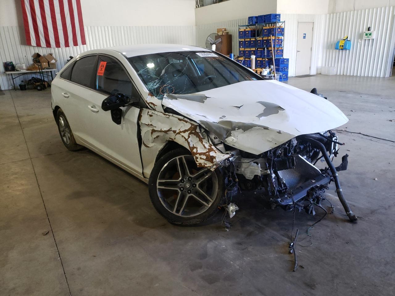HYUNDAI SONATA SE 2016 with VIN 5NPE24AF7GH388285 - Photo from auction