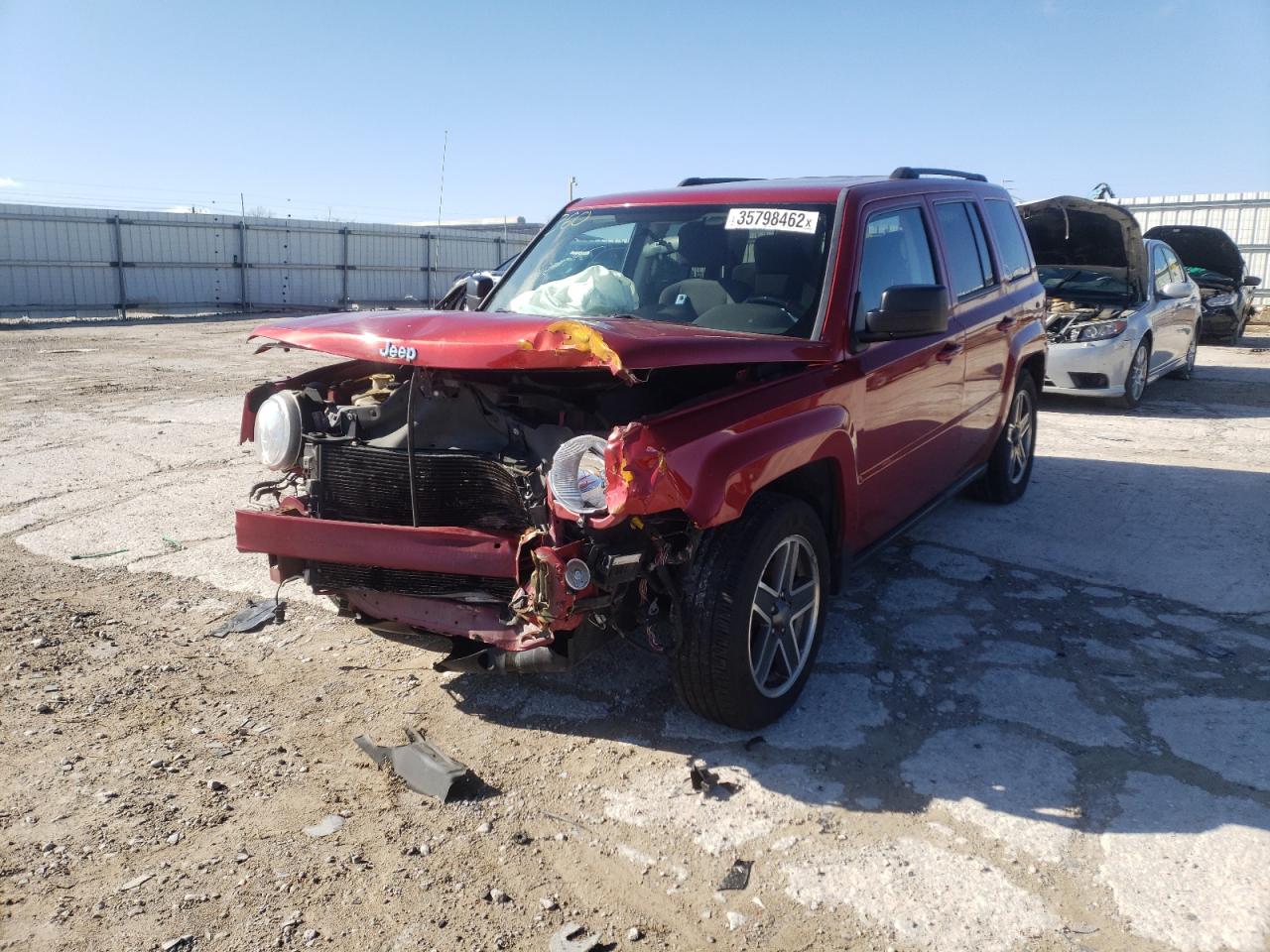 Photo 2 from auction – 2010 JEEP PATRIOT SP with VIN 1J4NT2GB5AD513751