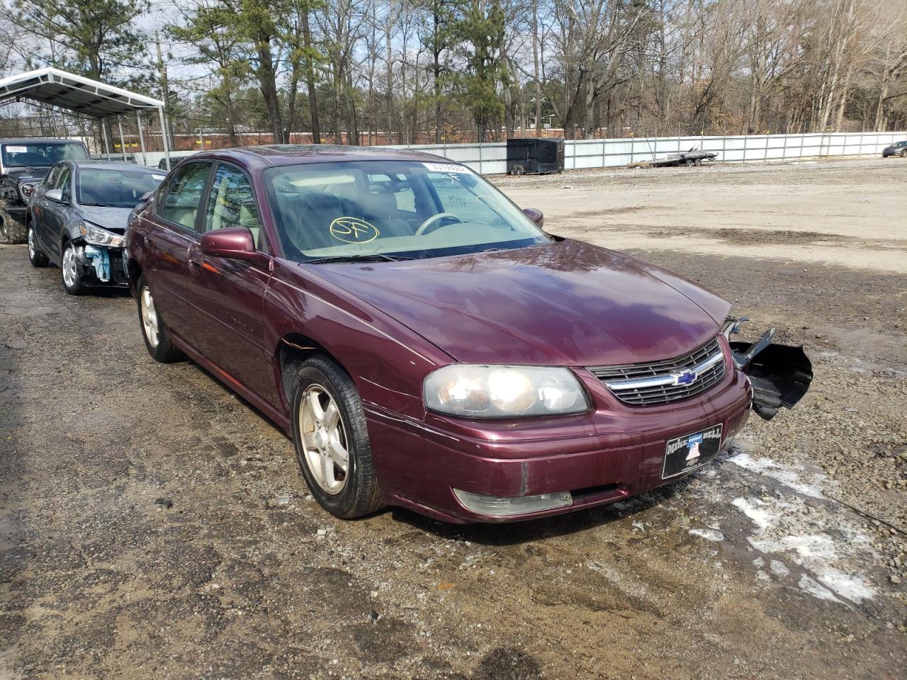 CHEVROLET IMPALA LS 2004 with VIN 2G1WH52K049384297 - Photo from auction