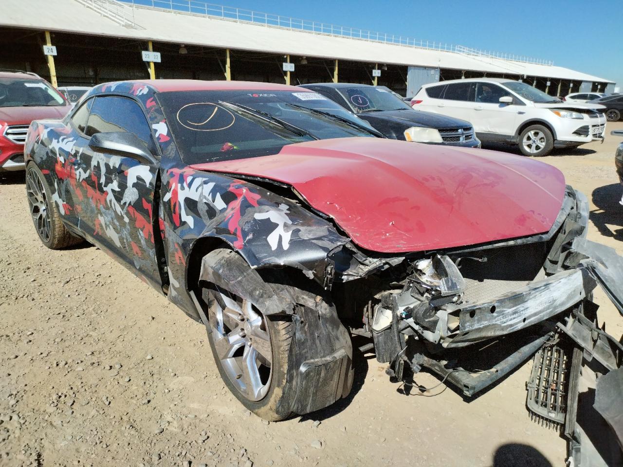 Photo 1 from auction – 2013 CHEVROLET CAMARO SS with VIN 2G1FJ1EJ2D9234448
