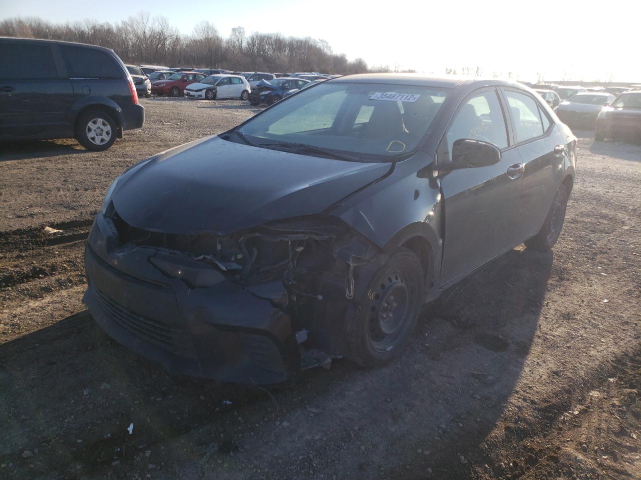 Photo 2 from auction – 2014 TOYOTA COROLLA L with VIN 5YFBURHE1EP011653