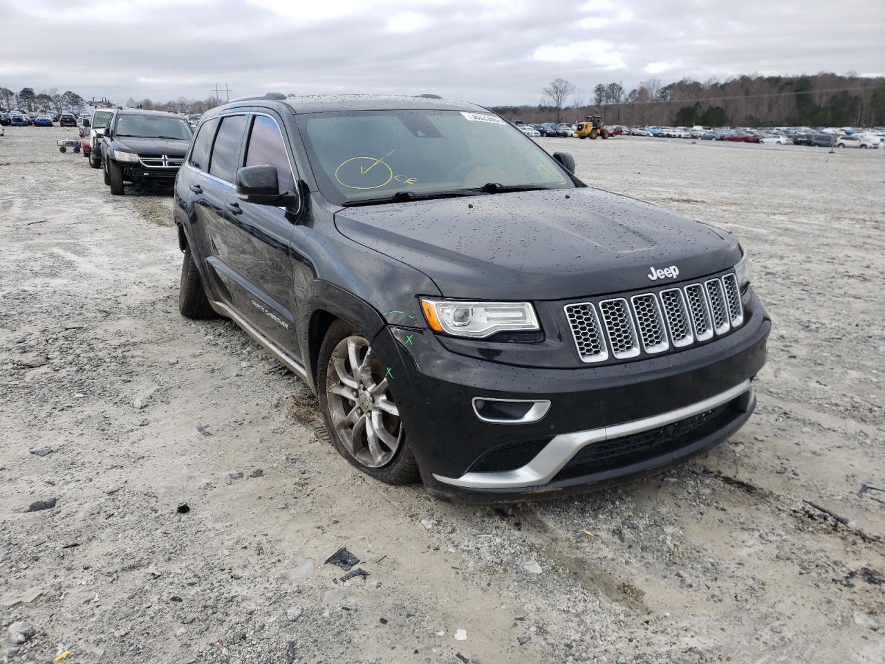 JEEP GRAND CHER 2015 with VIN 1C4RJFJG1FC727352 - Photo from auction