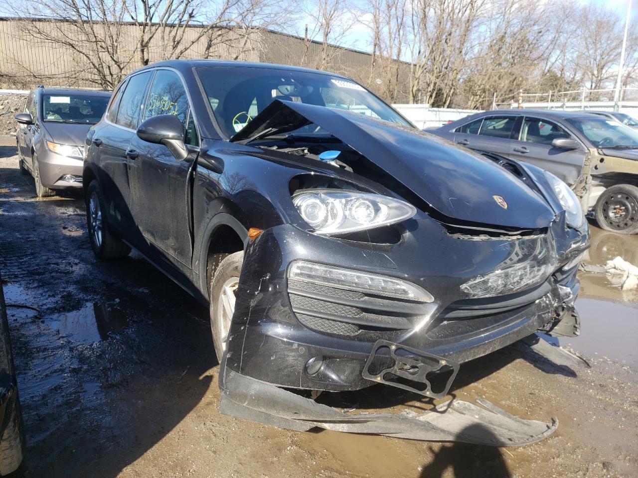 PORSCHE CAYENNE S 2014 with VIN WP1AB2A28ELA55276 - Photo from auction