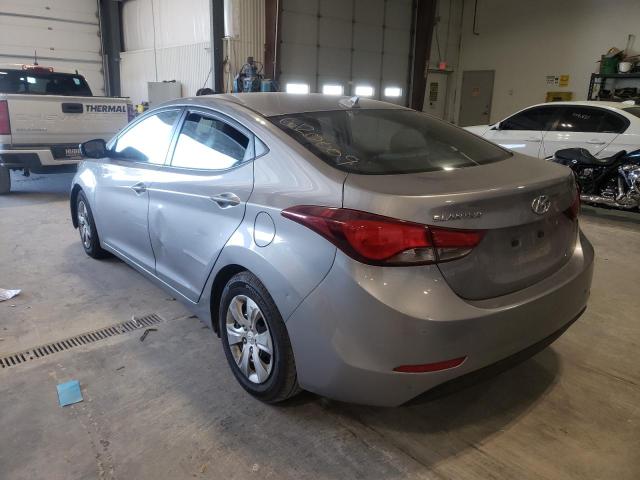 Photo 3 from auction – 2016 HYUNDAI ELANTRA SE with VIN 5NPDH4AE1GH698174