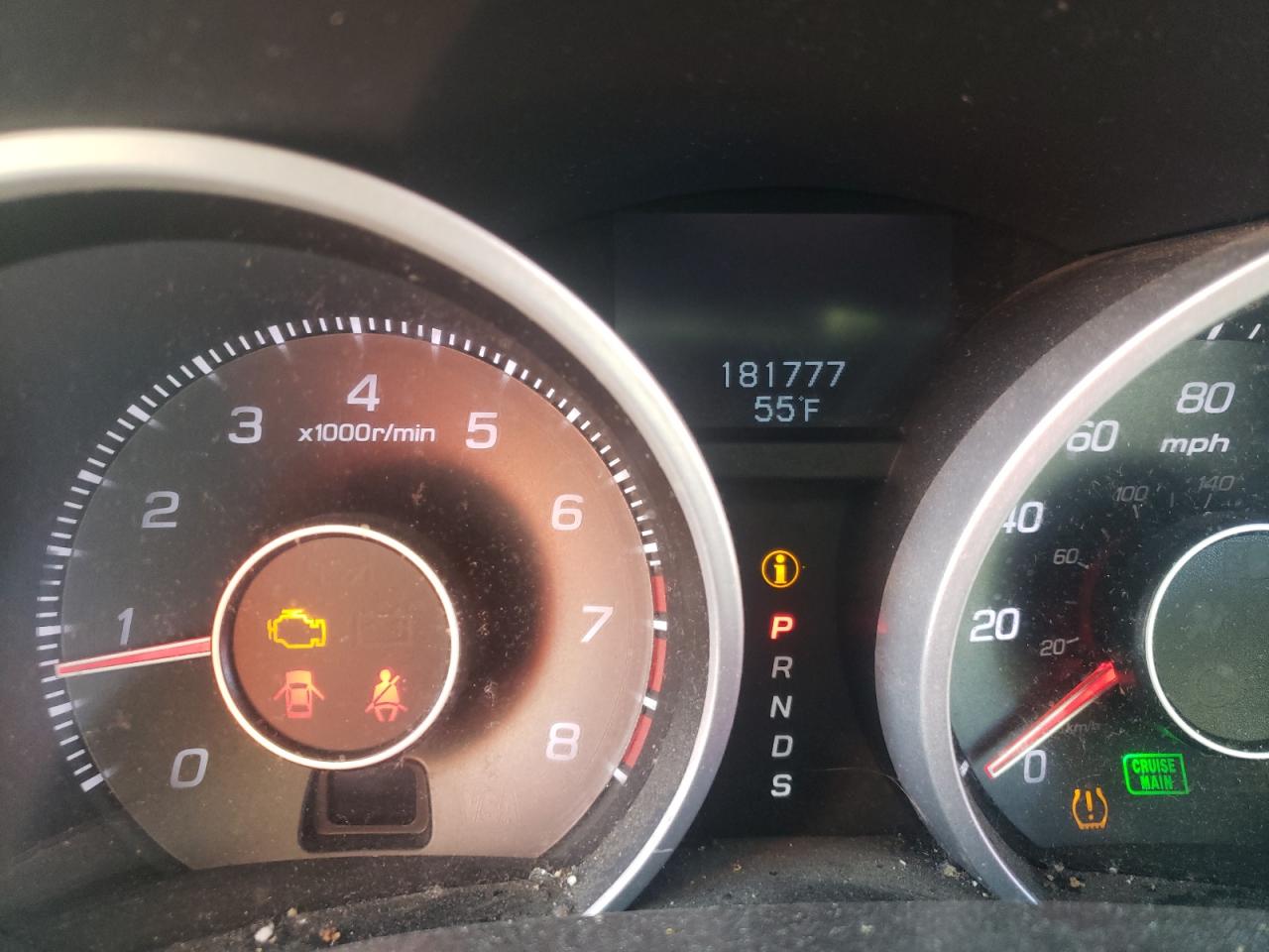 Photo 8 from auction – 2009 ACURA TL with VIN 19UUA96509A003804