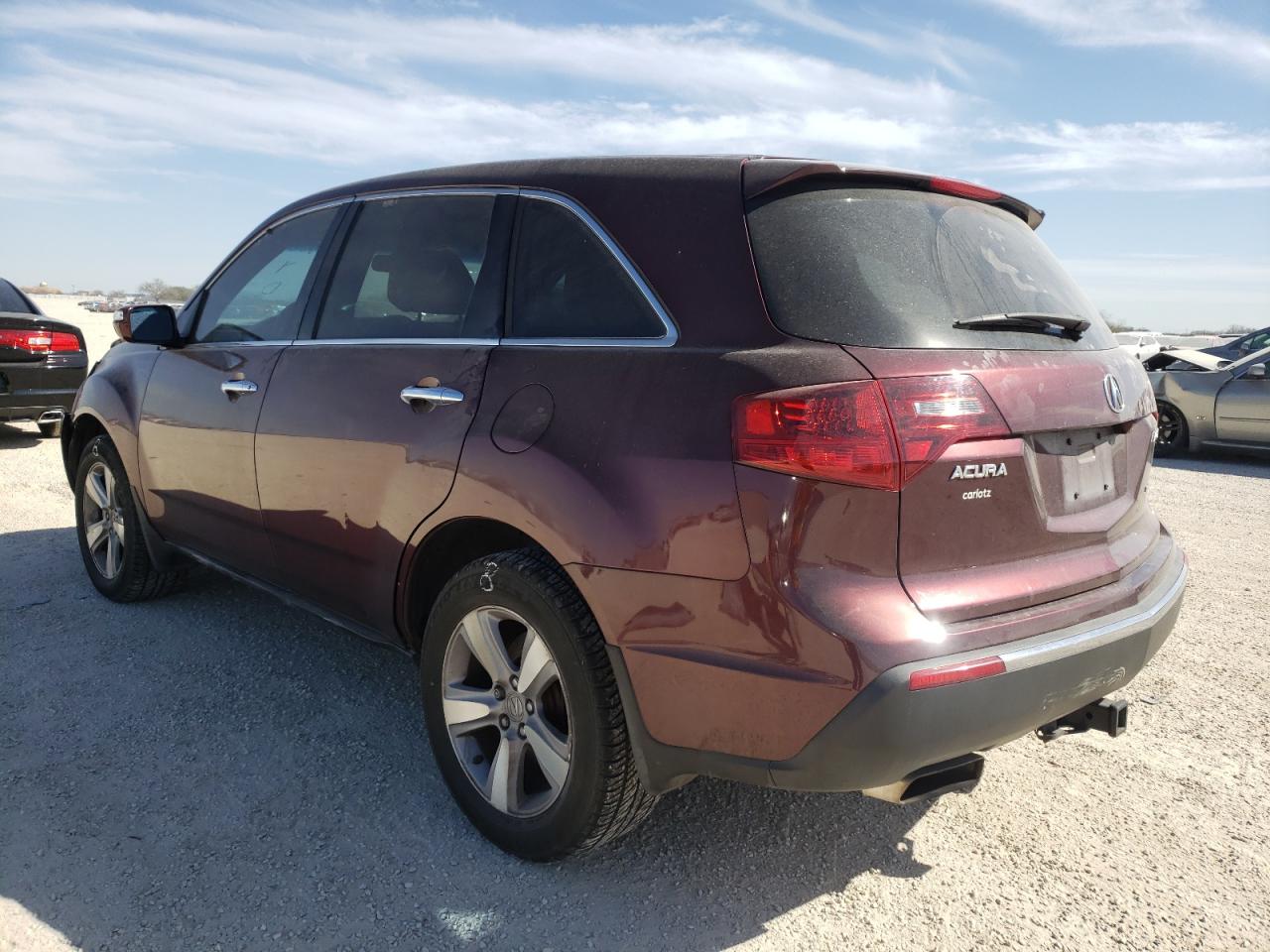 Photo 3 from auction – 2012 ACURA MDX TECHNO with VIN 2HNYD2H35CH503454