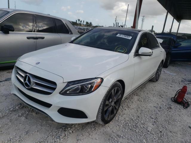 Photo 2 from auction – 2017 MERCEDES-BENZ C 300 with VIN 55SWF4JB9HU190859