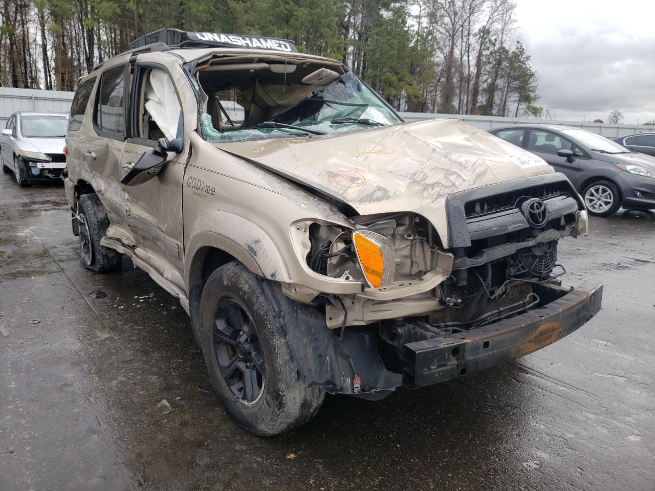 TOYOTA SEQUOIA SR 2006 with VIN 5TDBT44A16S261735 - Photo from auction