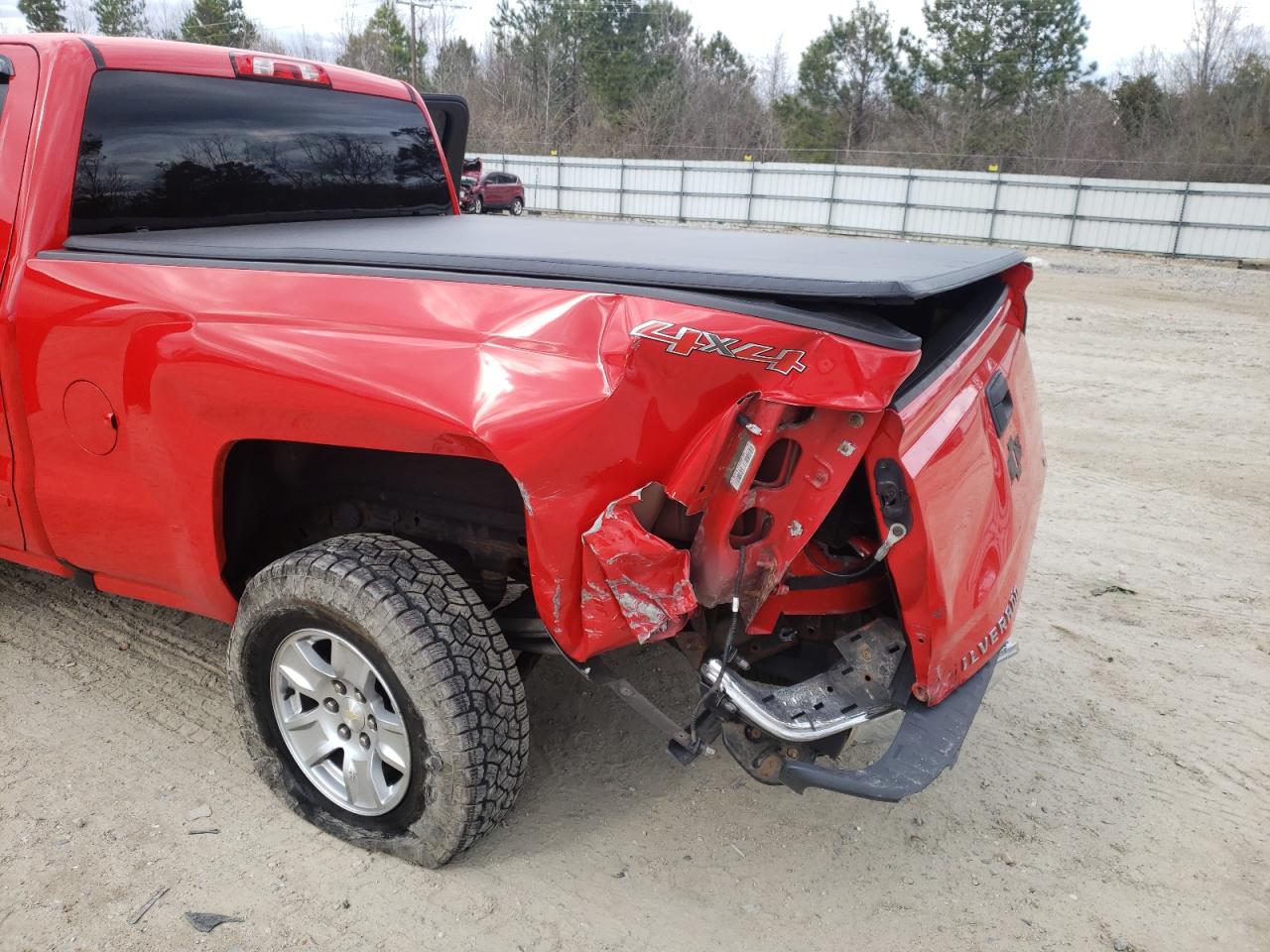 Photo 9 from auction – 2016 CHEVROLET SILVERADO with VIN 1GCVKREC6GZ205366