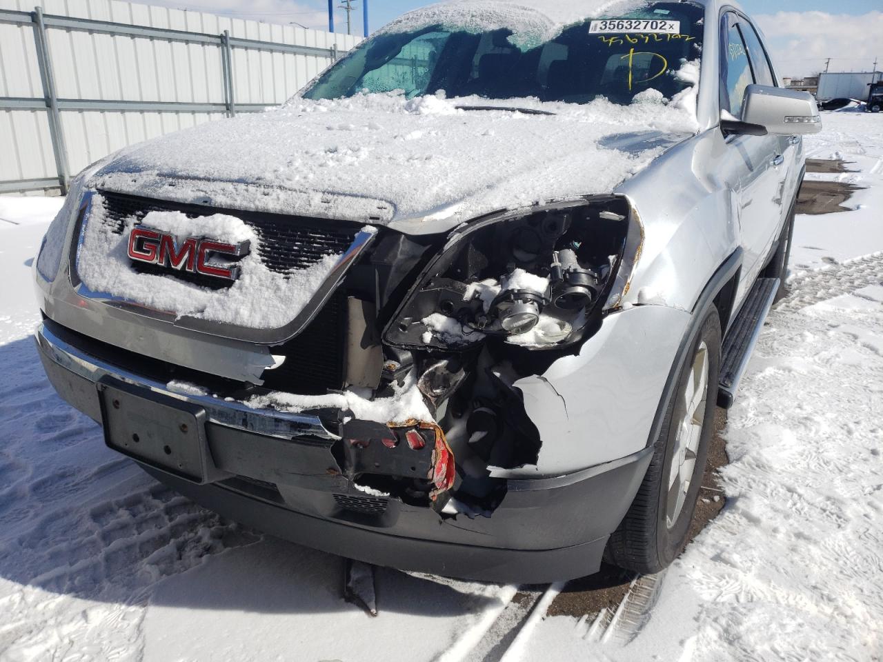 Photo 9 from auction – 2012 GMC ACADIA SLT with VIN 1GKKRRED1CJ189775