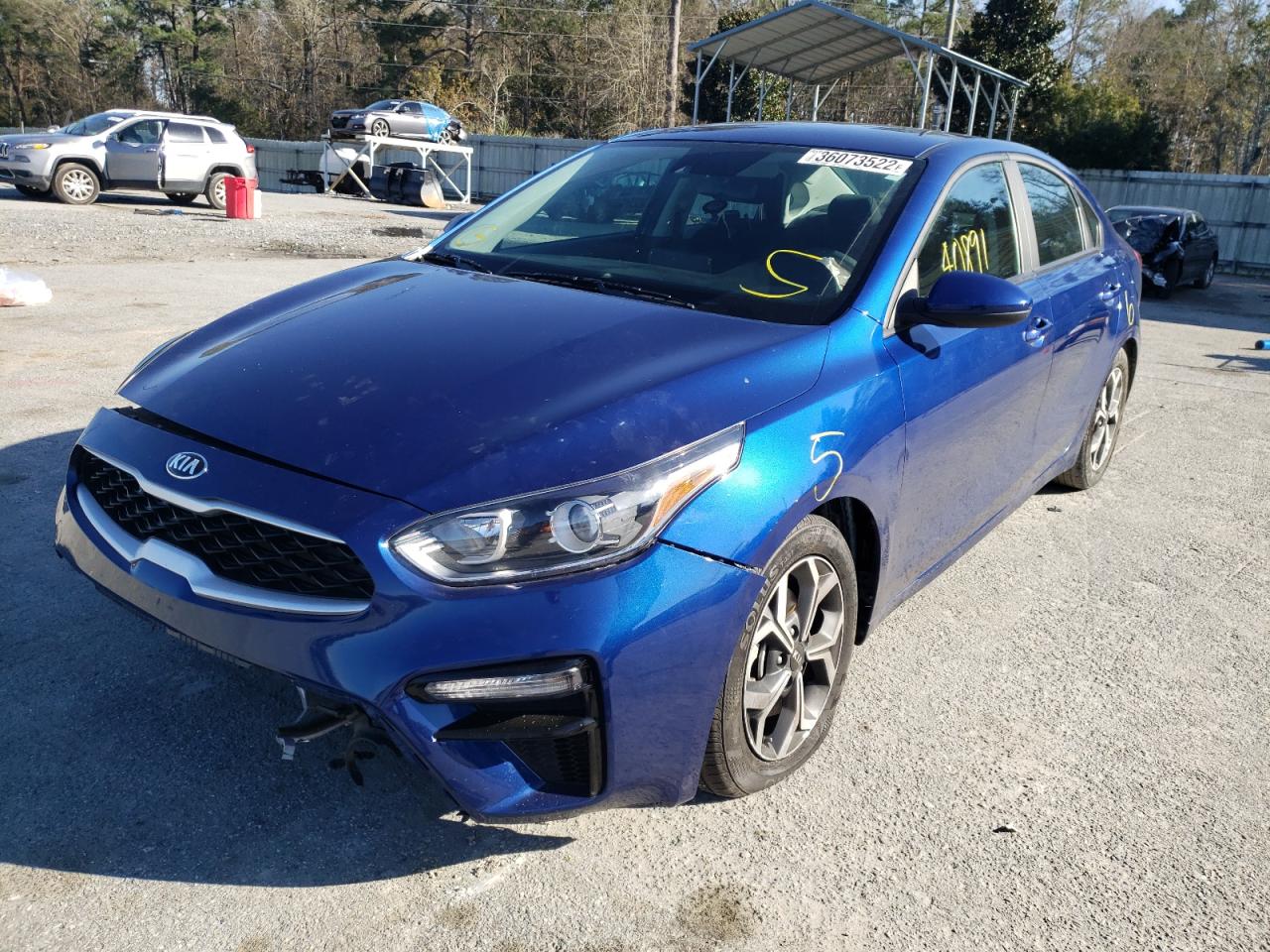 Photo 2 from auction – 2021 KIA FORTE FE with VIN 3KPF24AD9ME265462