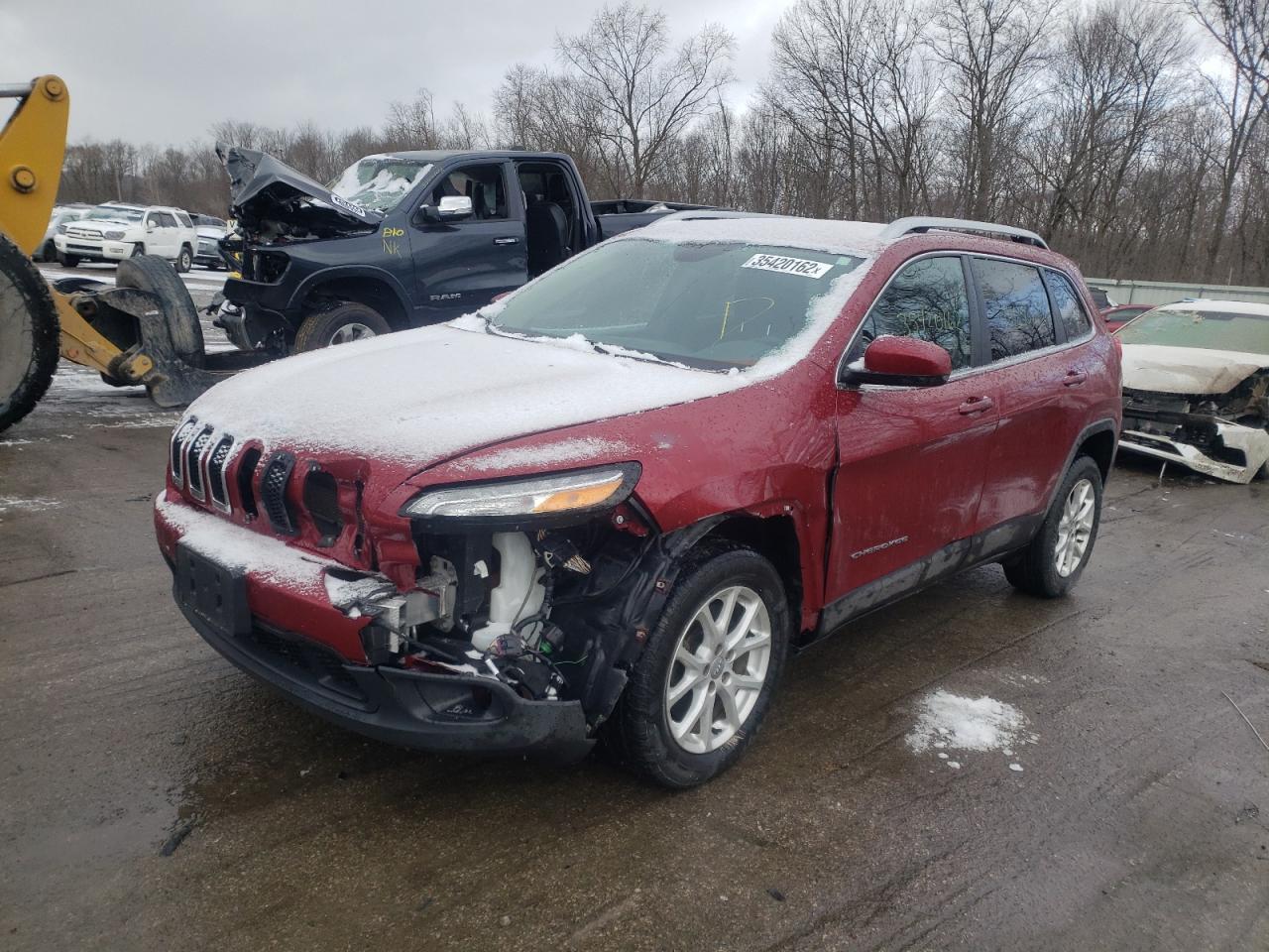Photo 2 from auction – 2017 JEEP CHEROKEE L with VIN 1C4PJLCB2HW662262