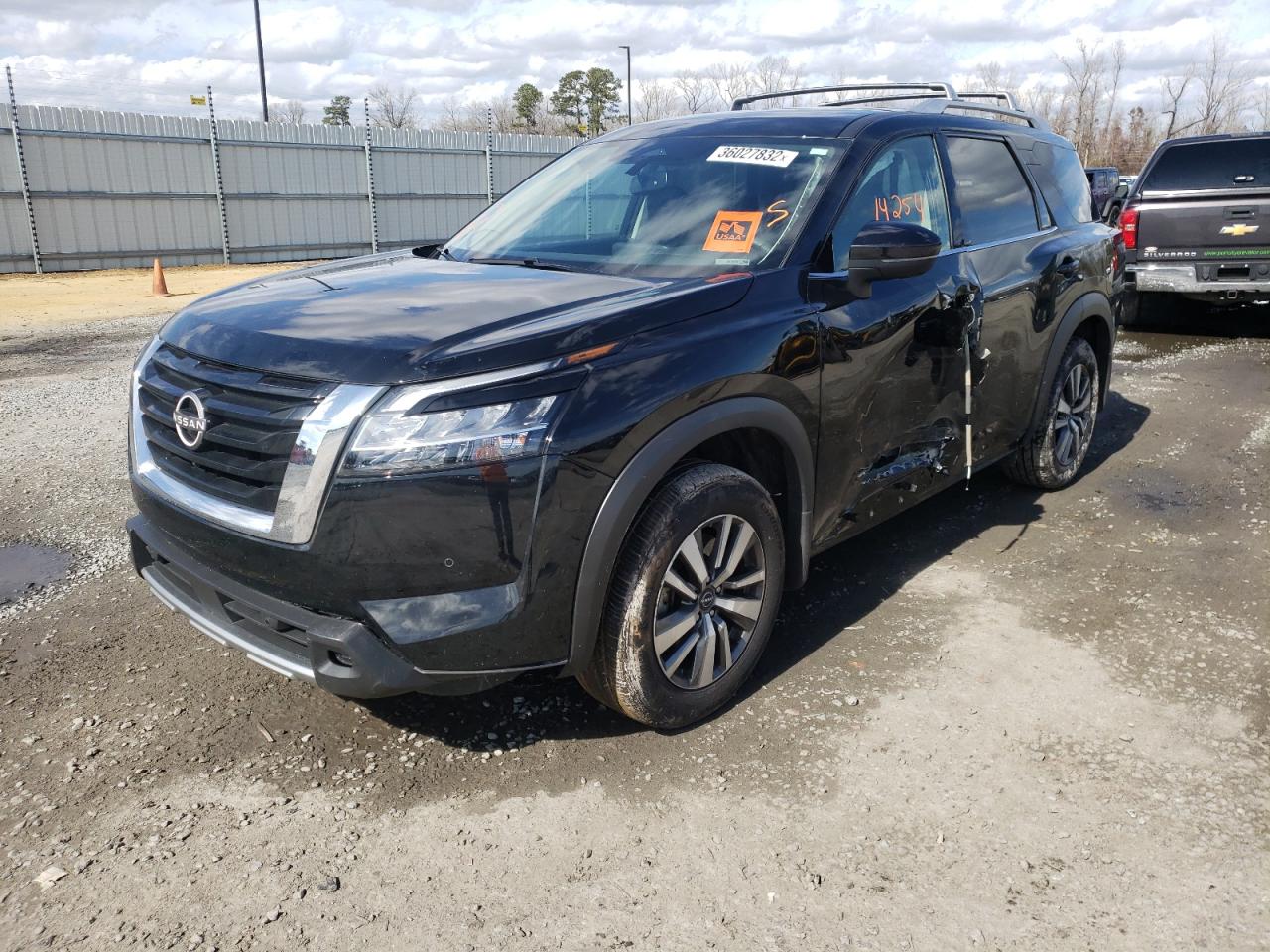 Photo 2 from auction – 2022 NISSAN PATHFINDER with VIN 5N1DR3CA6NC203828