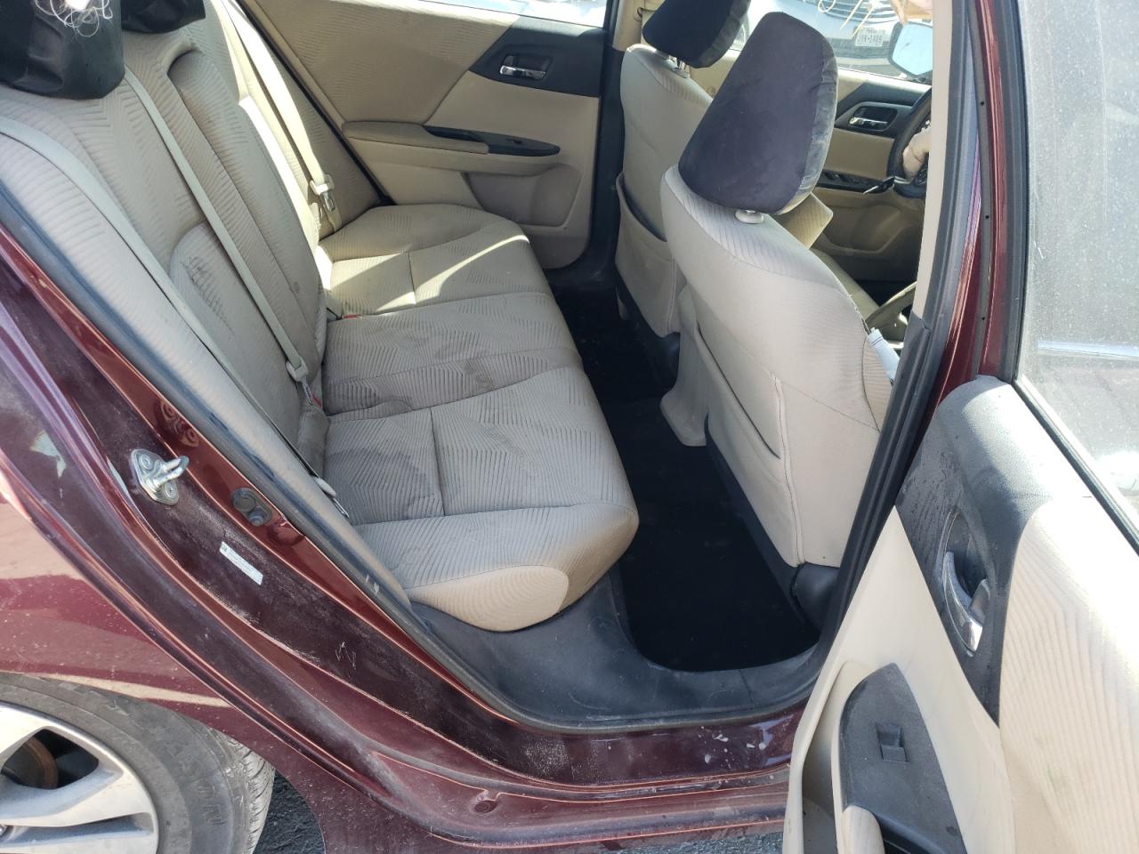 Photo 6 from auction – 2014 HONDA ACCORD LX with VIN 1HGCR2F35EA220253