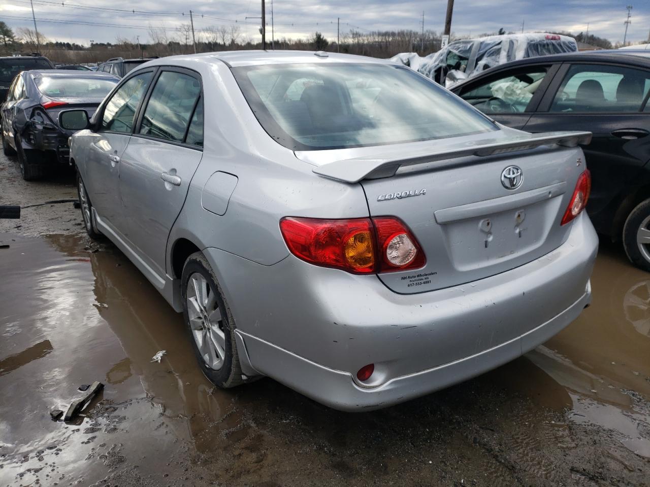 Photo 3 from auction – 2009 TOYOTA COROLLA BA with VIN 1NXBU40E99Z062854