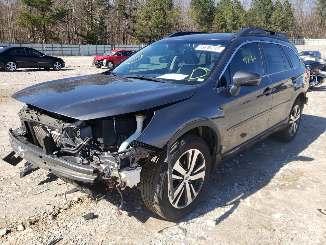 Photo 2 from auction – 2018 SUBARU OUTBACK 3. with VIN 4S4BSENC6J3251880