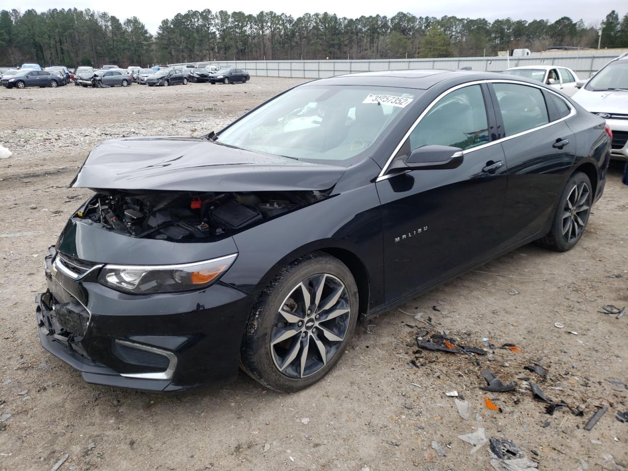 Photo 2 from auction – 2018 CHEVROLET MALIBU LT with VIN 1G1ZD5ST5JF141539