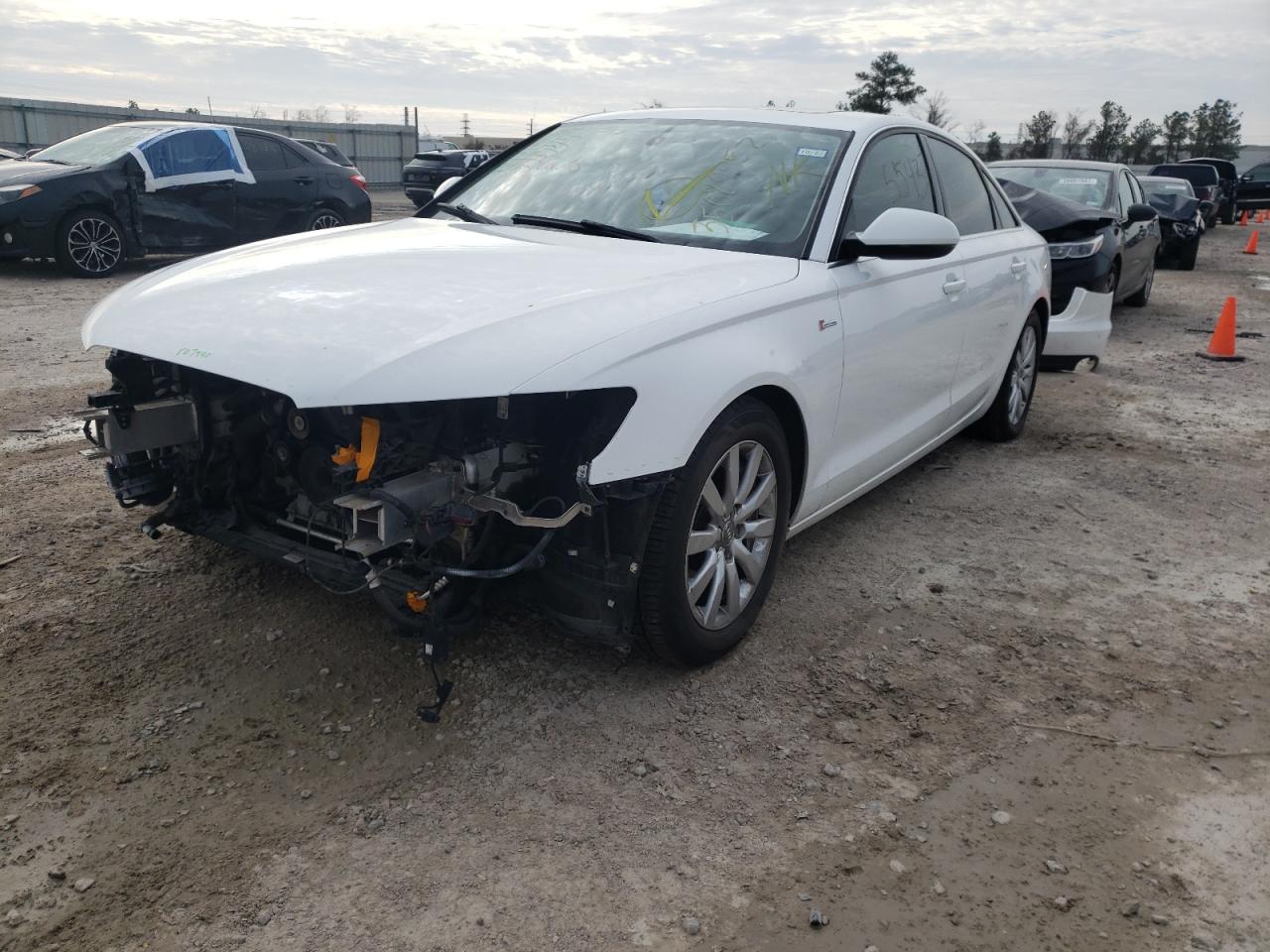 Photo 2 from auction – 2012 AUDI A6 PREMIUM with VIN WAUGGAFCXCN167424